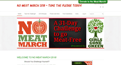 Desktop Screenshot of nomeatmarch.com